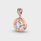 Core Loop Diamond Pendant (With Chain)