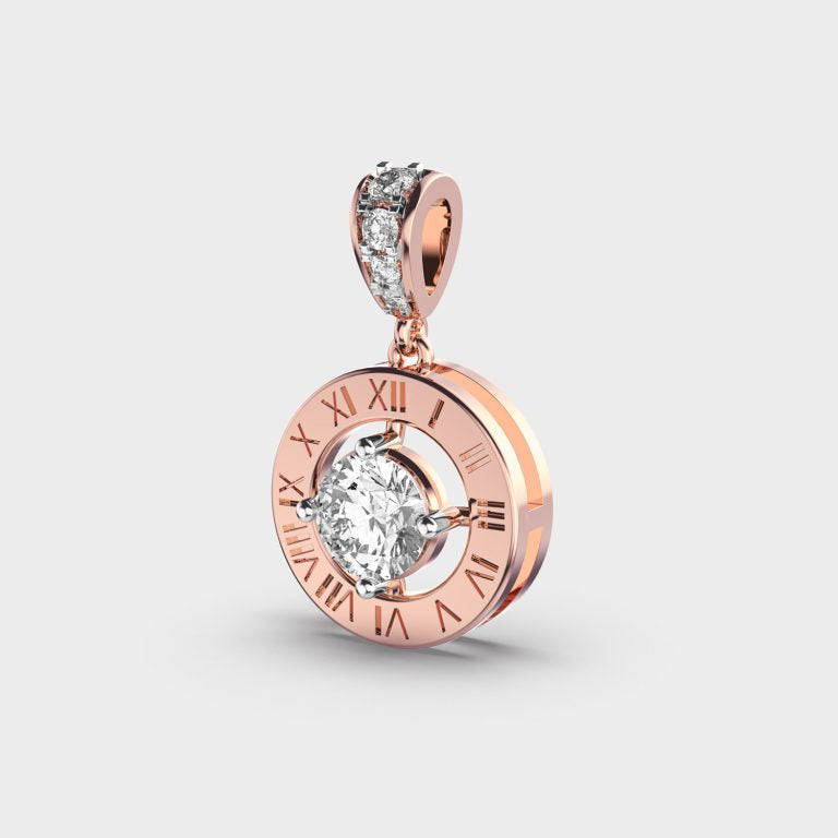 Core Loop Diamond Pendant (With Chain)