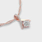Ribboned Jewel Diamond Pendant