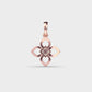 Floral Essence Diamond Pendant