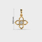 Floral Essence Diamond Pendant