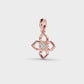 Floral Essence Diamond Pendant