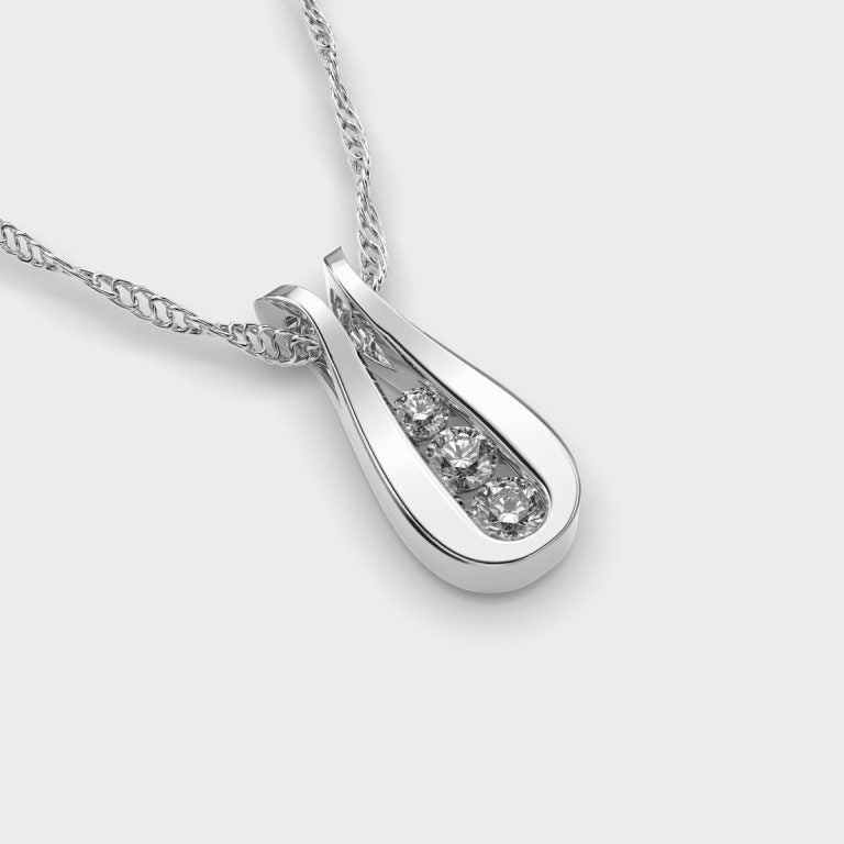 Chic Grace Diamond Pendant