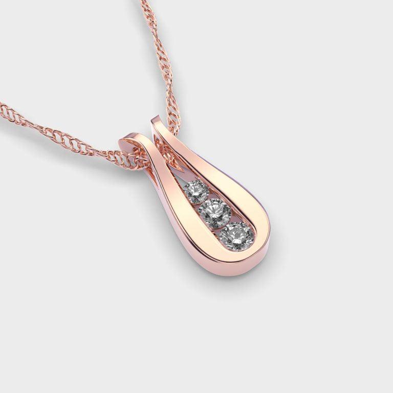 Chic Grace Diamond Pendant