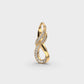 Twisted Infinity Diamond Pendant