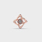 Subtle Blossom Diamond Pendant