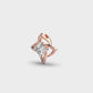 Subtle Blossom Diamond Pendant