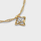 Subtle Blossom Diamond Pendant