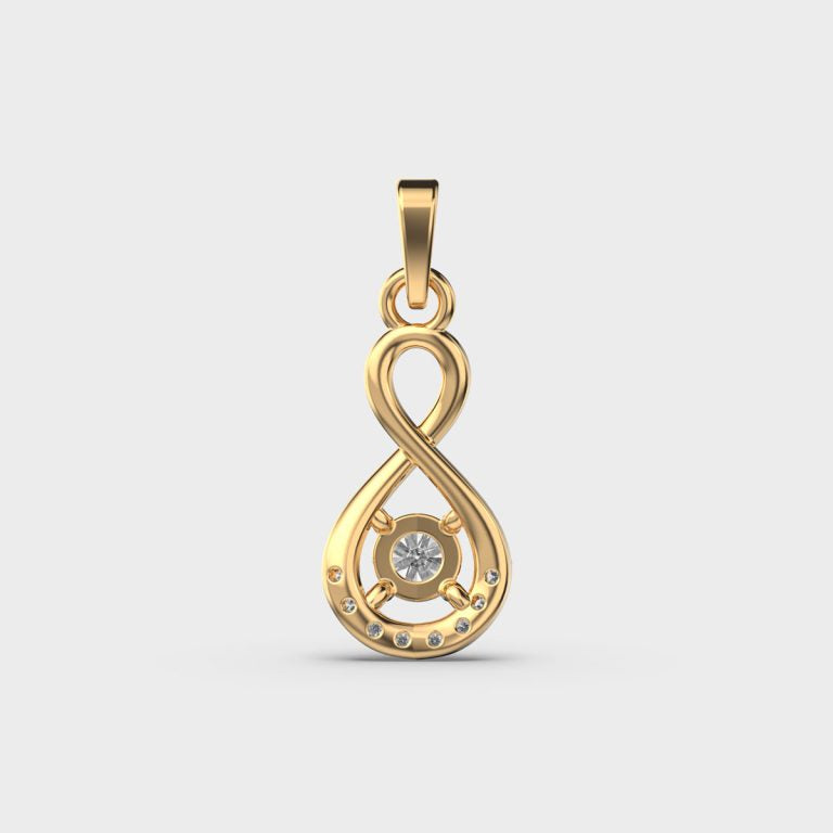 Explore Infinity Diamond Pendant