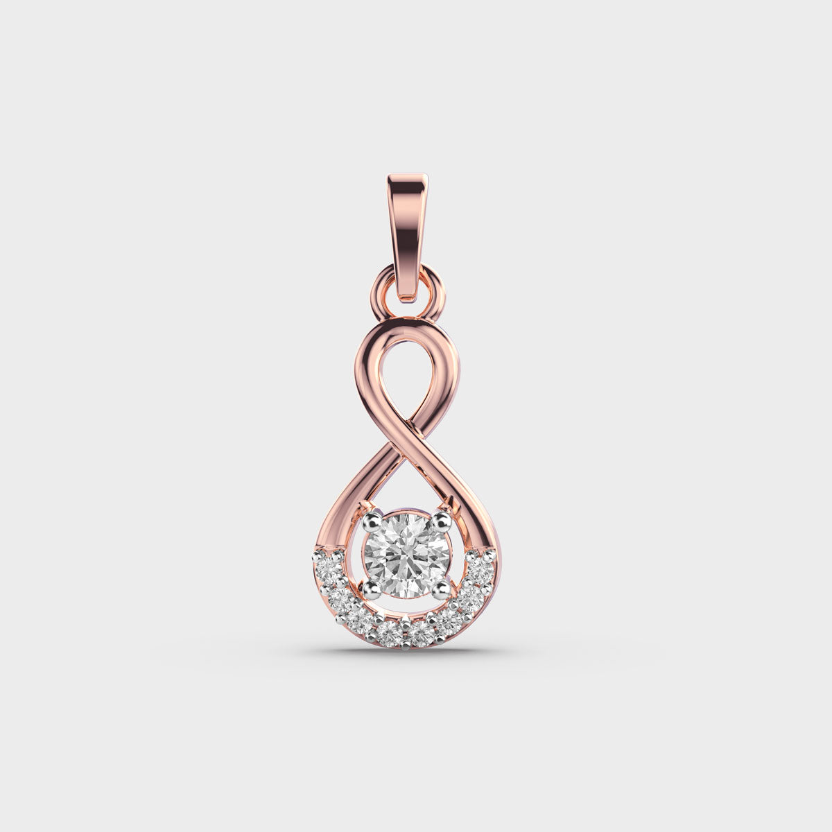 Explore Infinity Diamond Pendant