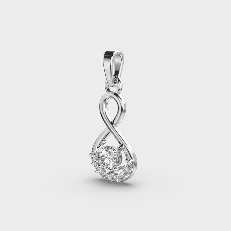 Explore Infinity Diamond Pendant