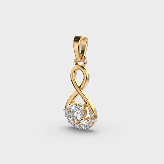 Explore Infinity Diamond Pendant