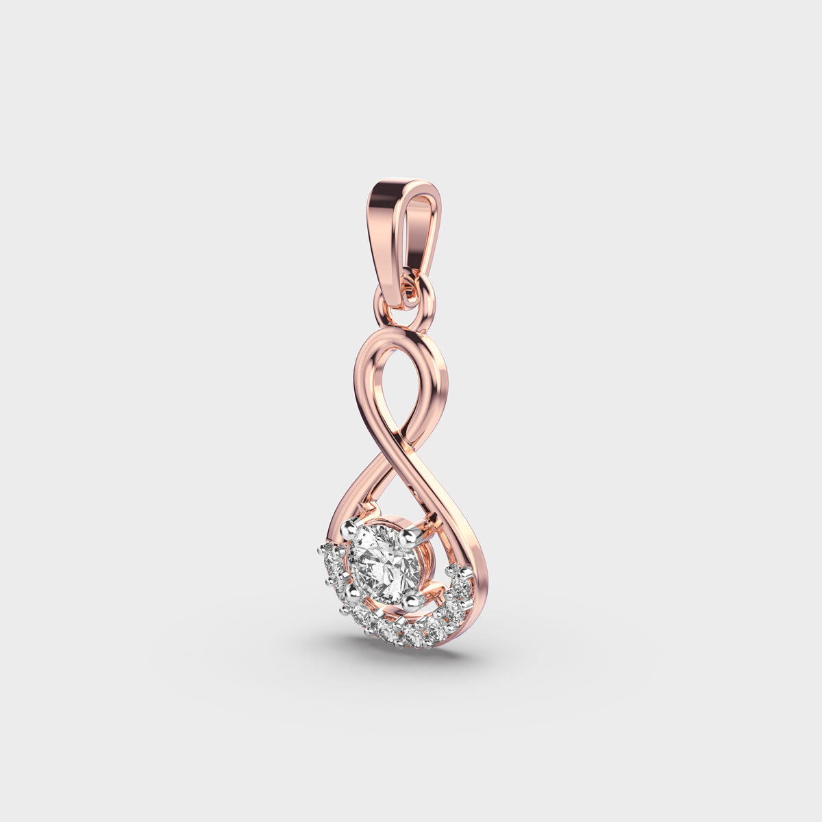 Explore Infinity Diamond Pendant