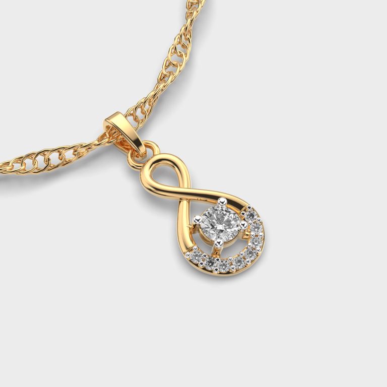 Explore Infinity Diamond Pendant