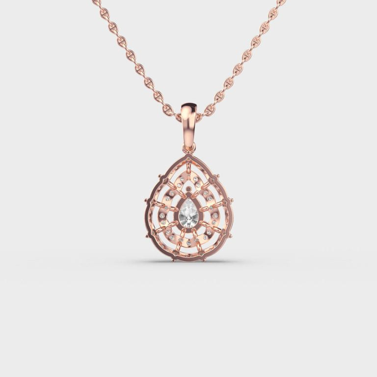 Enchanting Drops Diamond Pendant
