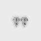 Charismatic Sphere Diamond Stud