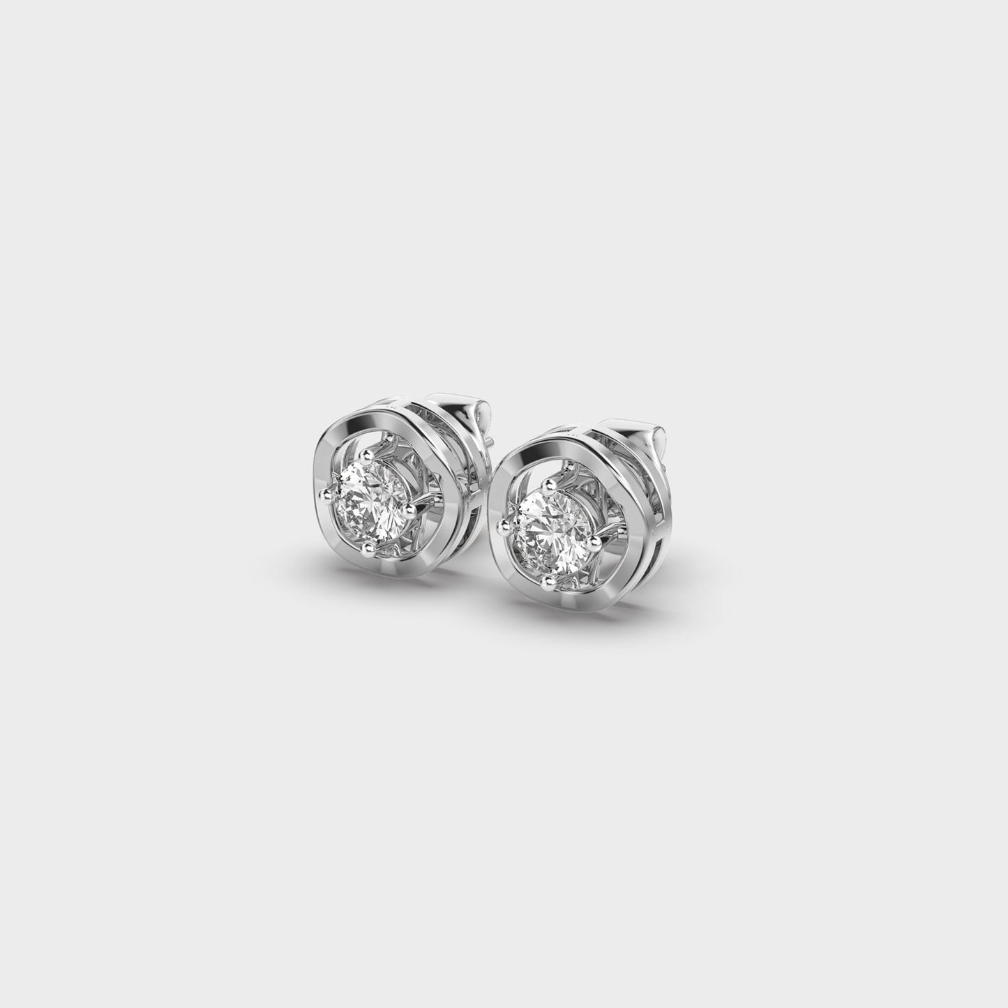 Charismatic Sphere Diamond Stud