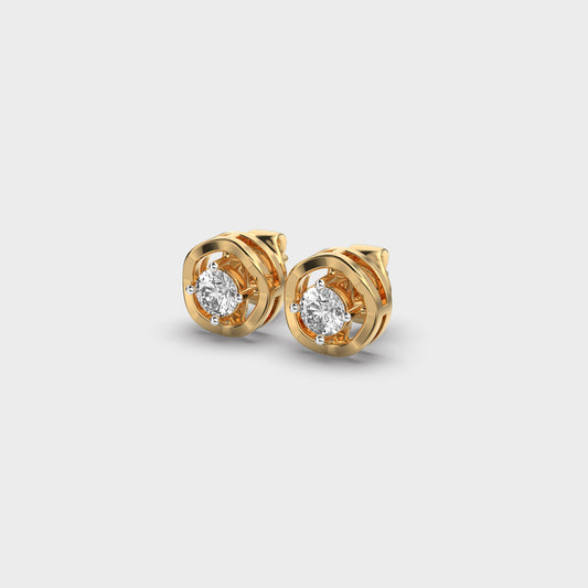 Charismatic Sphere Diamond Stud