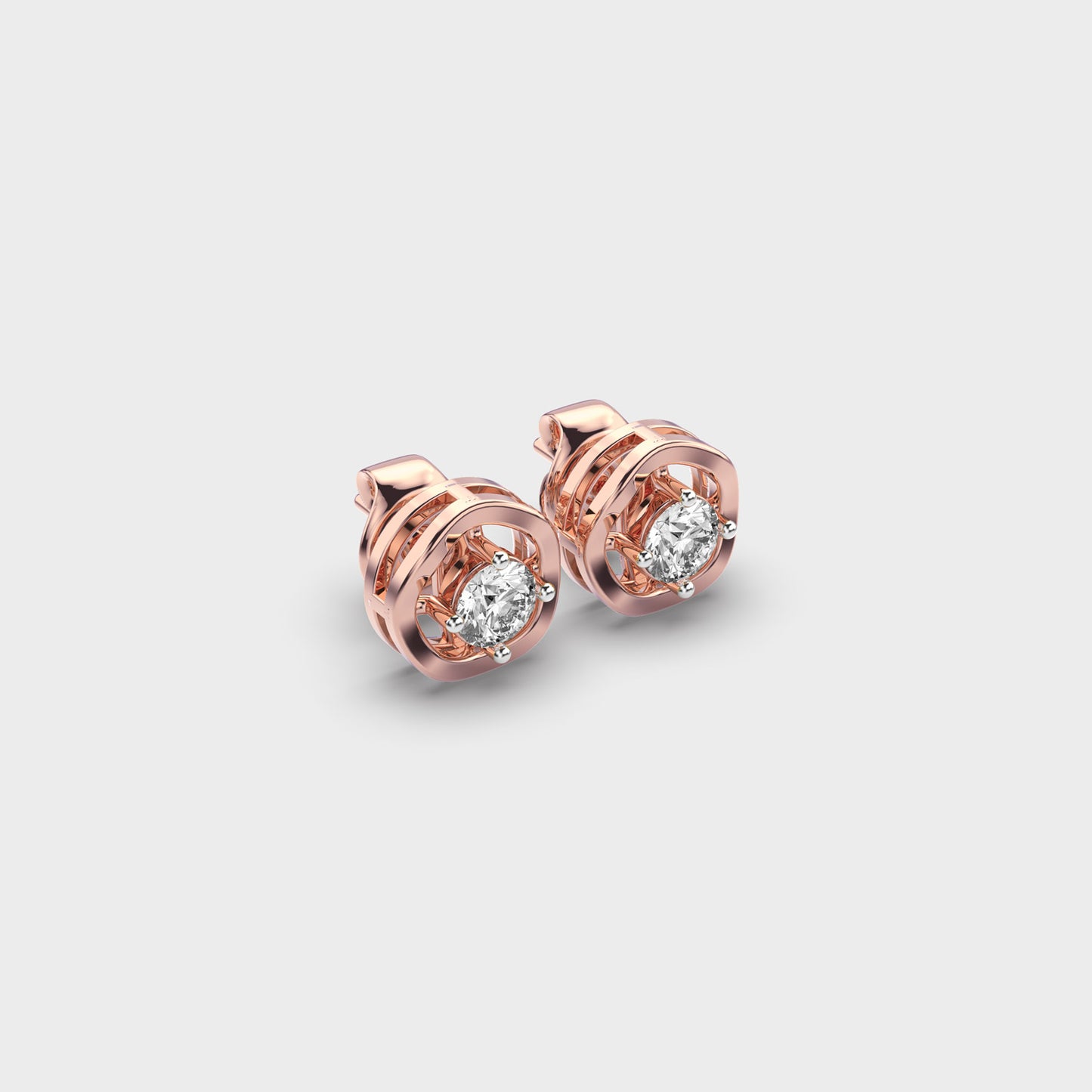 Charismatic Sphere Diamond Stud