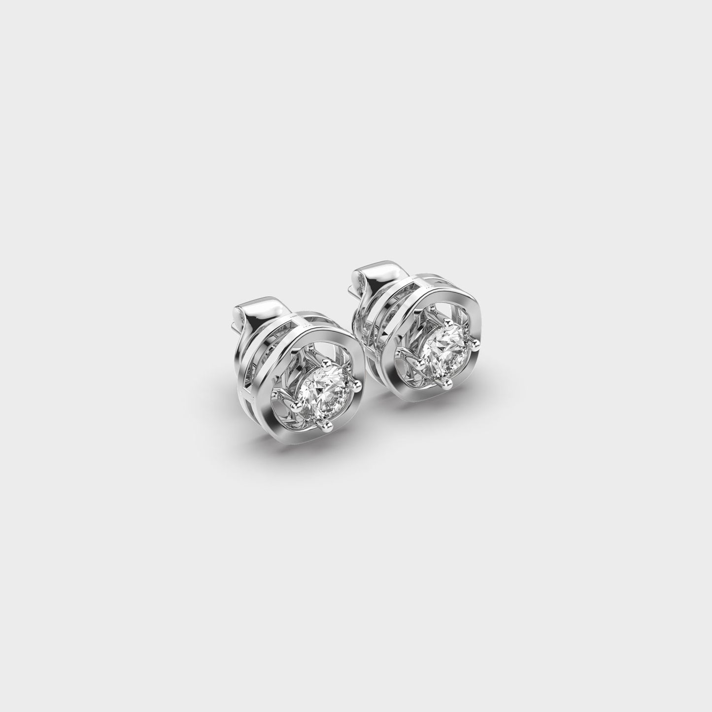 Charismatic Sphere Diamond Stud