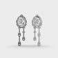 Raindrop Diamond Earrings