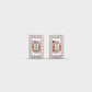Rectangular Diamond Ear Studs