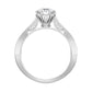 Caroline 65 Pointer Round Lab Diamond Ring