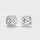 70 Cent Solitaires in Square Studs