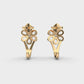 Very Merry Diamond Hoops