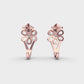 Very Merry Diamond Hoops