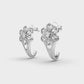 Very Merry Diamond Hoops