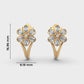Very Merry Diamond Hoops