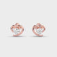 Heartfelt Wish Diamond Studs