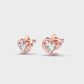 Heartfelt Wish Diamond Studs