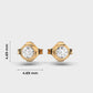 Tranquil Seas Diamond Studs