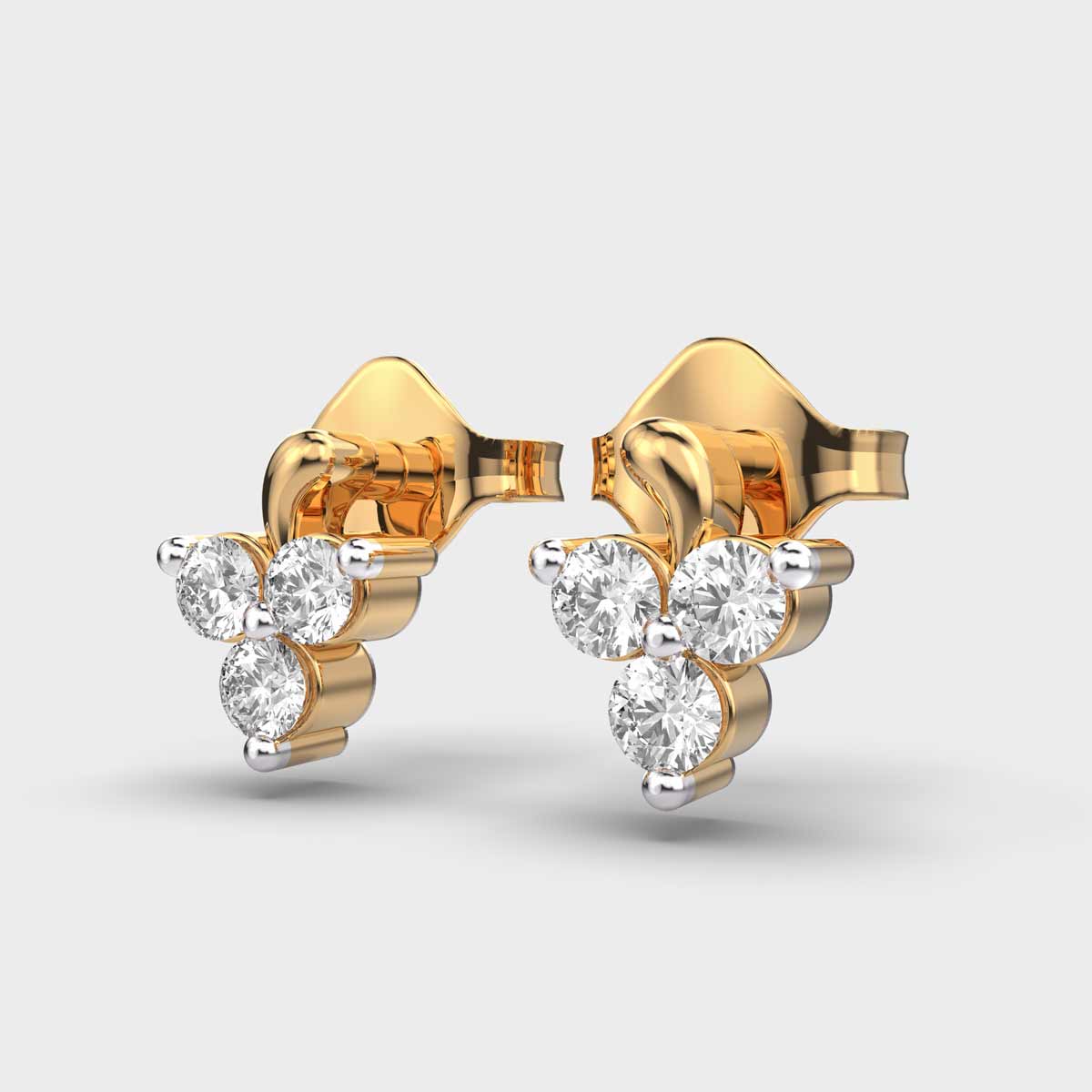 Soulful Spring Diamond Studs