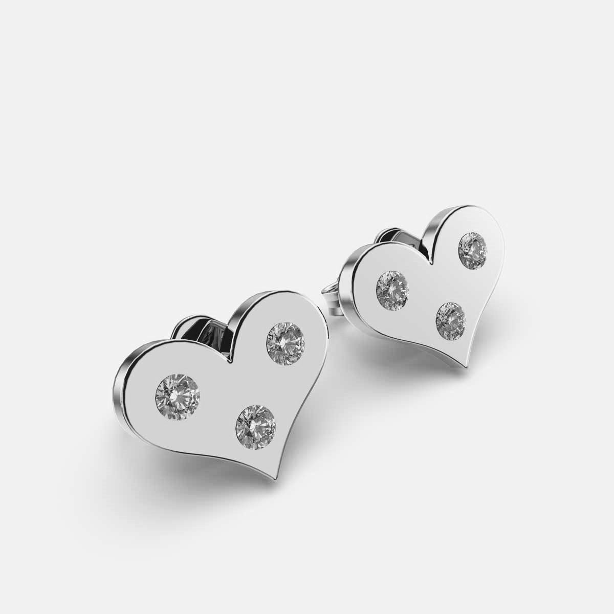 Little Heart Kids Diamond Studs