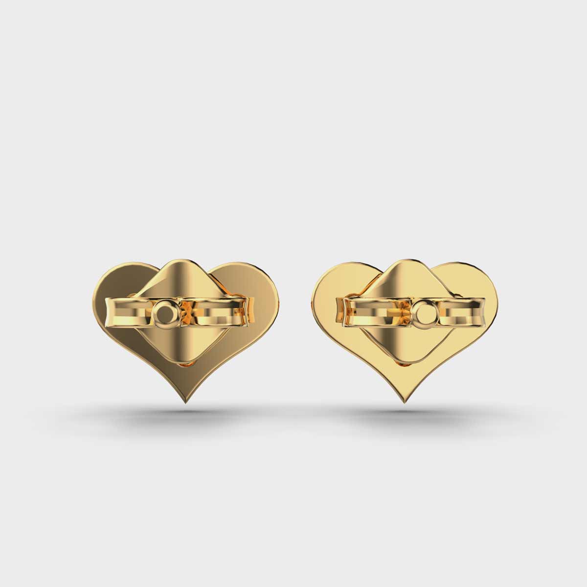 Little Heart Kids Diamond Studs