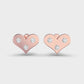 Little Heart Kids Diamond Studs