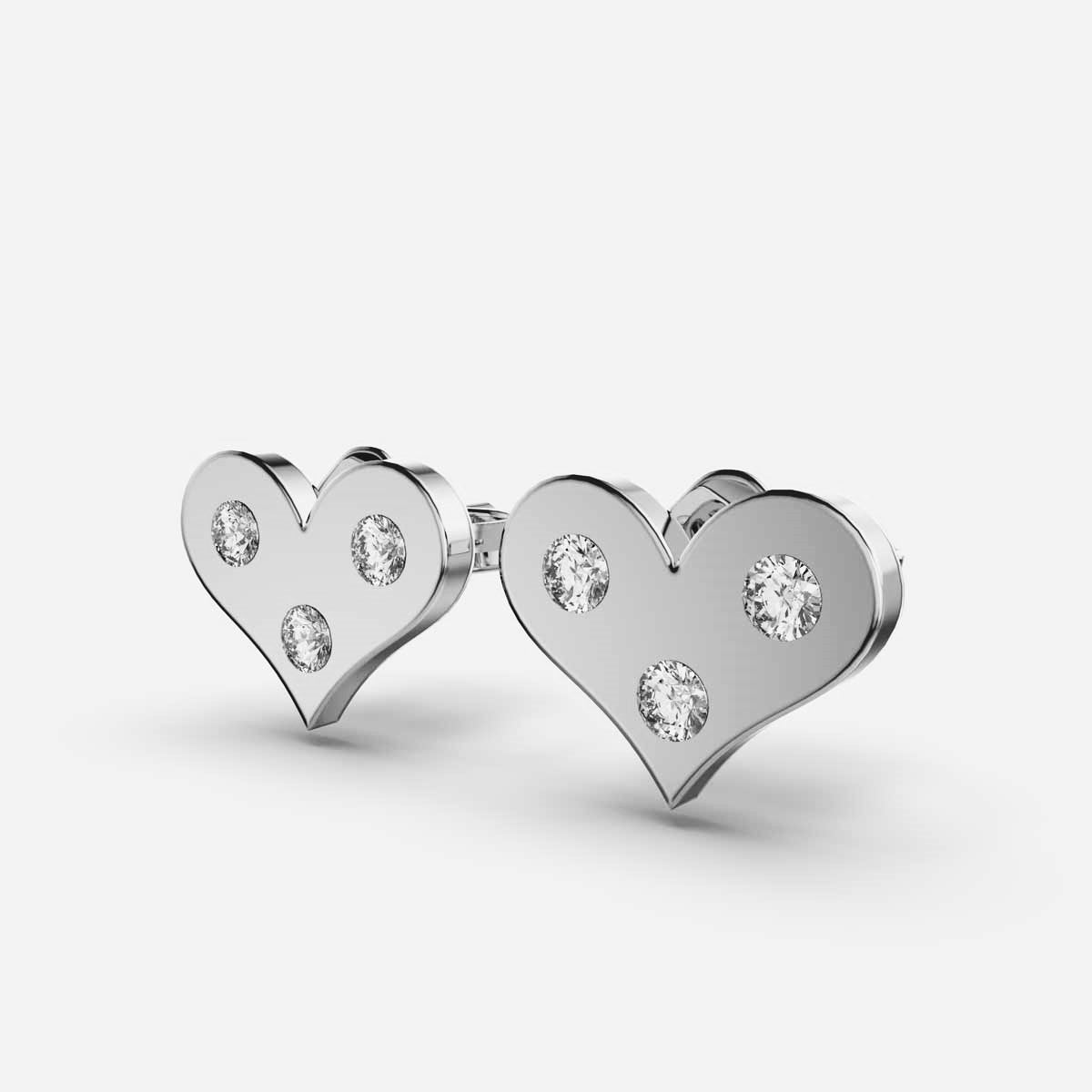 Little Heart Kids Diamond Studs