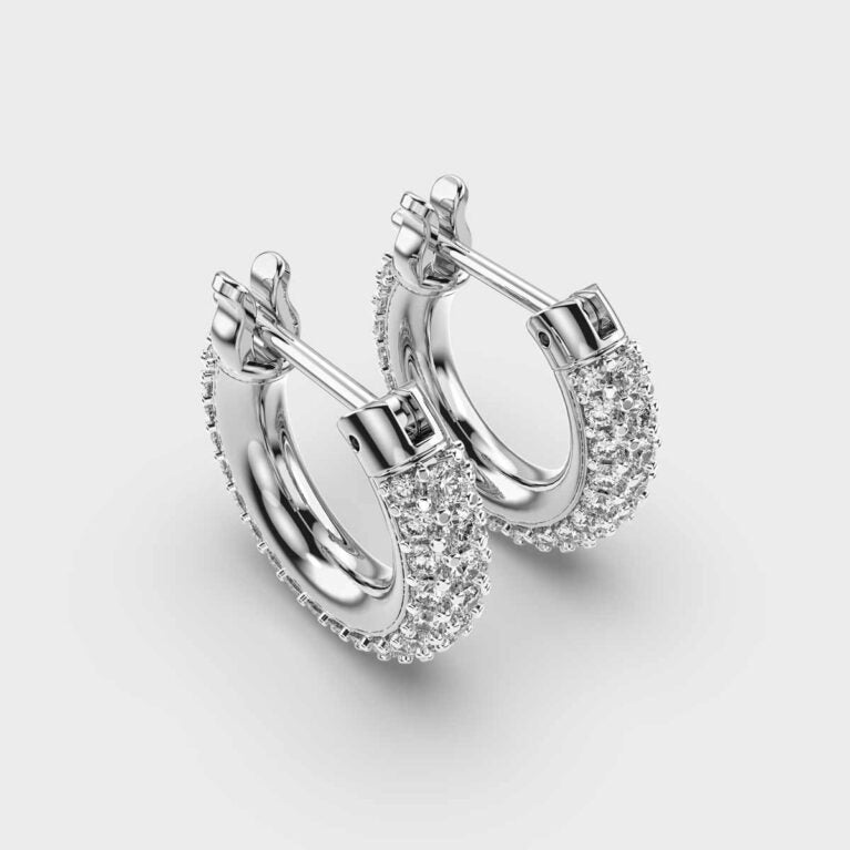 Milky Way Diamond Hoops