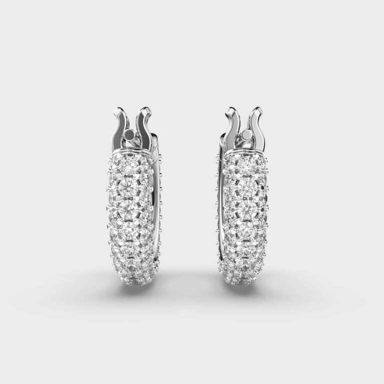 Milky Way Diamond Hoops