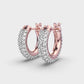 Milky Way Diamond Hoops