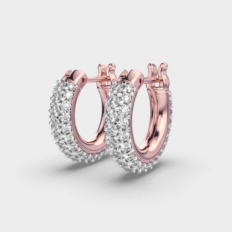 Milky Way Diamond Hoops