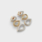 Stack of Drops Diamond Earrings