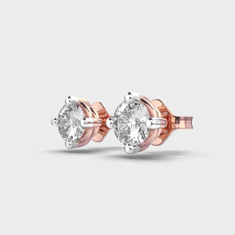 60 Cent Classic Diamond Studs