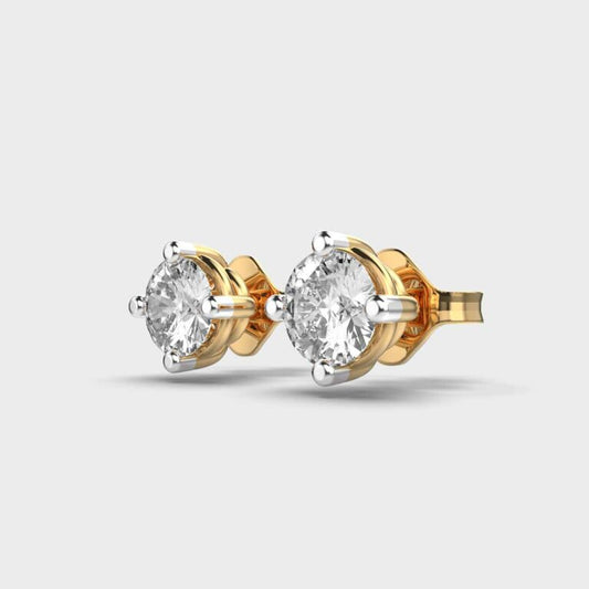 60 Cent Classic Diamond Studs