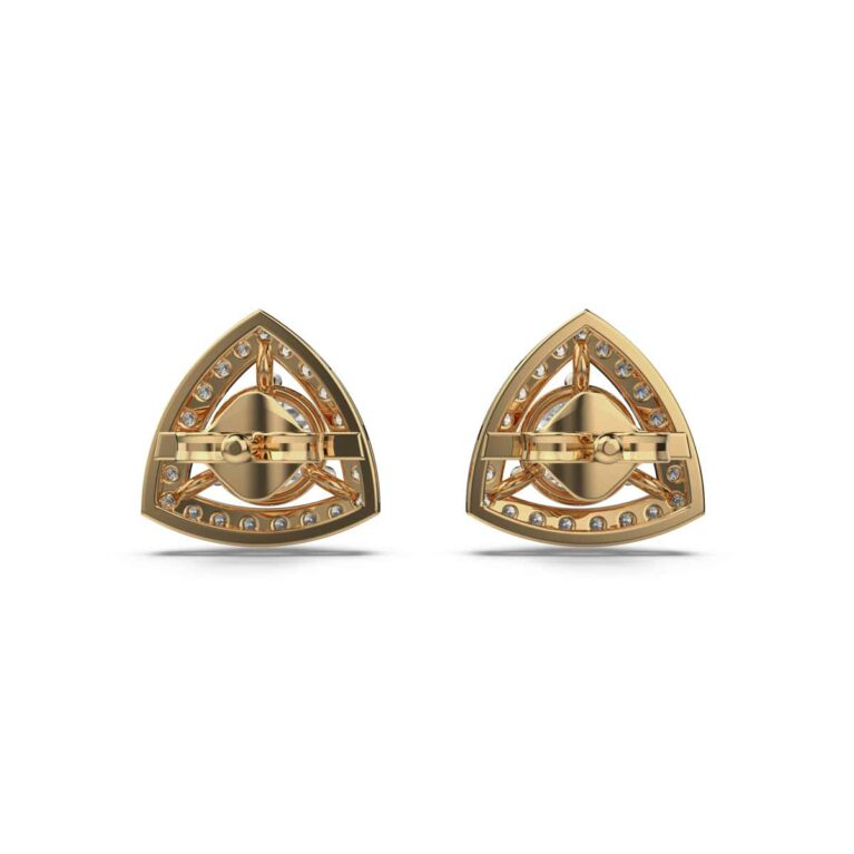 1.2 Carat Solitaire with Prism Halo Studs