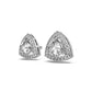 1.2 Carat Solitaire with Prism Halo Studs