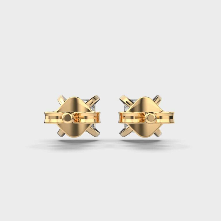 60 Cent Princess Diamond Studs
